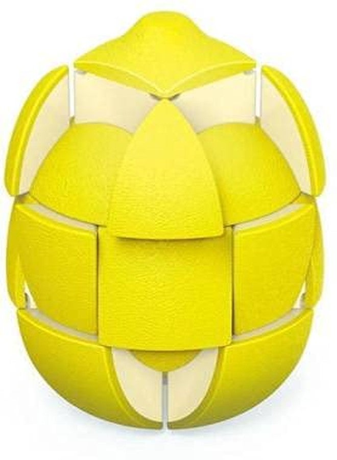 QWICK CLICK Fruit Shape Sticker-Less Lemon Cube Magic Puzzle Professional Learning and Education Kids Toy (1 Pieces) - Image 2